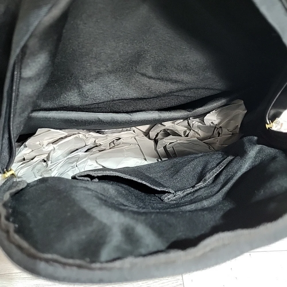 Sun + Stone Black Brown Backpack Bag Adjustable Southwest New‎ Inside Pockets